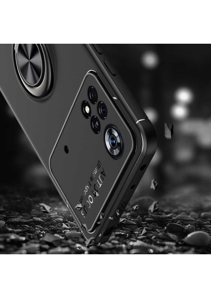 Xiaomi Poco X4 Pro 5g Kılıf Yüzüklü Kamera Korumalı Silikon fiyatları
