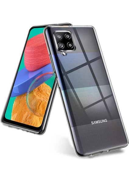 Caseworld Samsung Galaxy M33 Kapak Kamera Korumalı Süper Silikon Kılıf