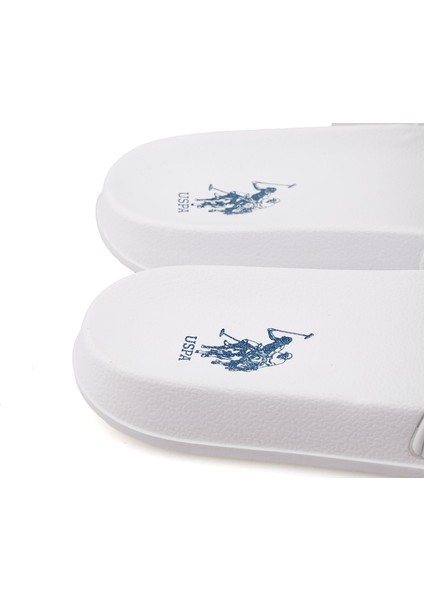 U.S. Polo Assn. Smaug 2fx White Erkek Terliği 101149893 Beyaz