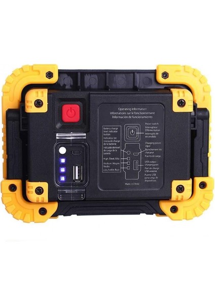 750 Lümen Powerbank Şarjlı Işıldak