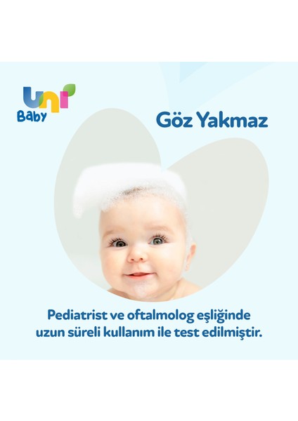 Uni Baby Şampuan 700 ml + Banyo Sünger Hediyeli