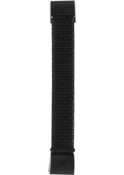 Fitbit Charge 3 Için Dokuma Kordon Siyah