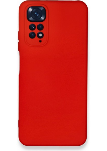 Xiaomi Redmi Note 11 Kılıf Lansman Içi Kadife Nano Silikon