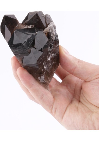 Morion Dumanlı Kuvars Doğal Taş Parça
