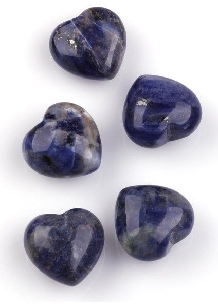 Sodalit Doğal Taş Kalp