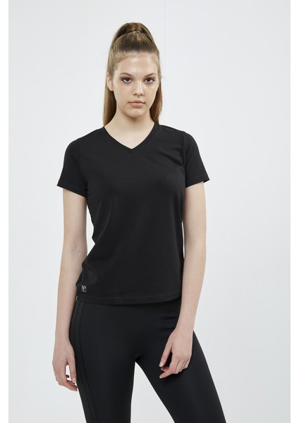 V Yaka Bayan T-Shirt
