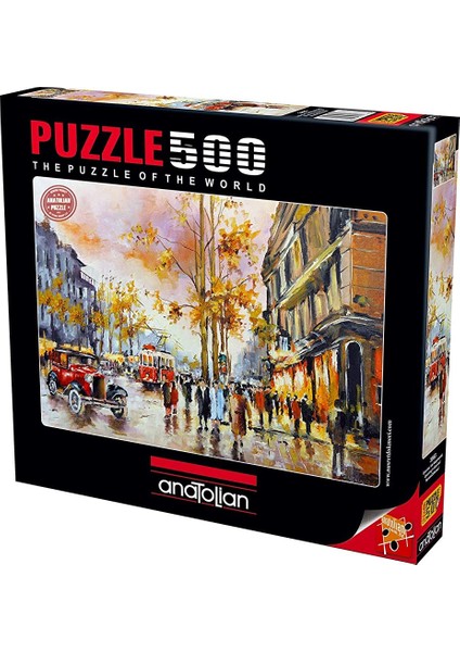 Puzzle - Istanbul'da Akşamüstü / 500 Parça, #3563