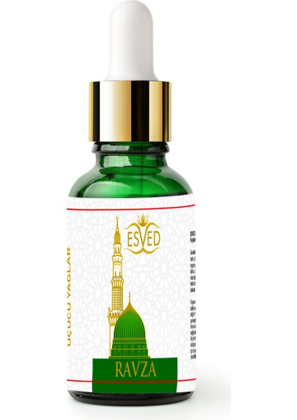 Medine Ravza Kokusu Saf Esansiyel Uçucu Yağ Buhurdanlık Yağı Difüzör Esansı Aromaterapi Ortam Koku 10ML
