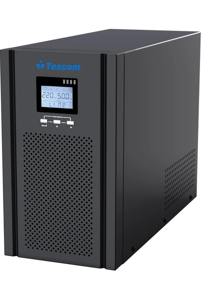 Teos + 2 Kva (4x9AH) 5-10 Dk 1800W LCD Onlıne Ups