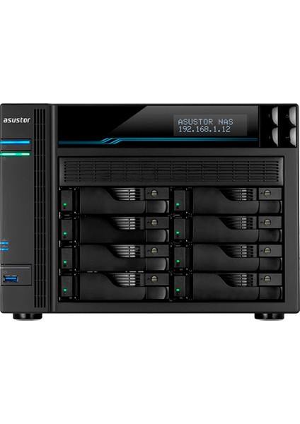 AS6508T 8 Slot Tower Nas I-2.1GHz Quad 8gb Ddr4 2x10GBE 2x2.5gbe