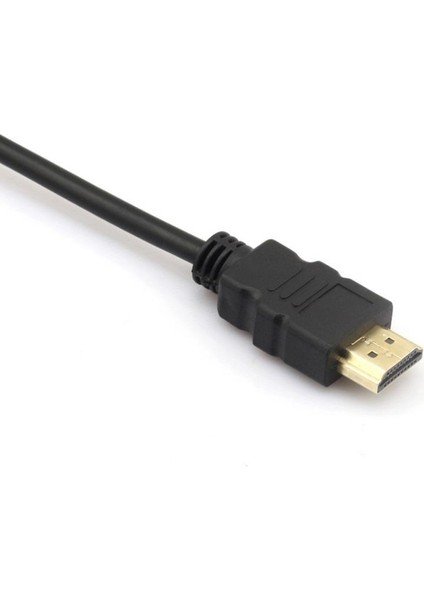 PrimeX Plus PX-1240S Dijital HDMI To VGA 30CM Görüntü Çevirici Aparat  Siyah