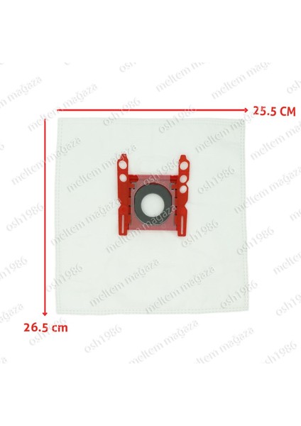 Siemens Uyumlu Vs 70C00-VS 74C99 Elektrikli Süpürge Type G Toz Torbası
