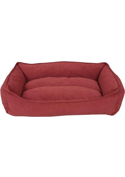 Yıkanabilir Kumaş Konforlu Kedi Köpek Yatağı Kırmızı Medium 65X45 cm modelleri