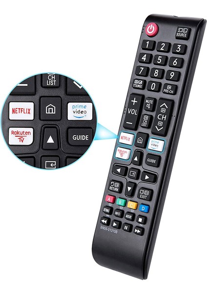 Samsung Uyumlu UE50RU7100UXTK Tv Kumanda