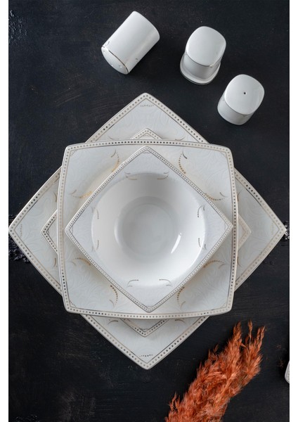 Le Grand 60 Parça 12 Kişilik Porselen Yemek Takımı modelleri