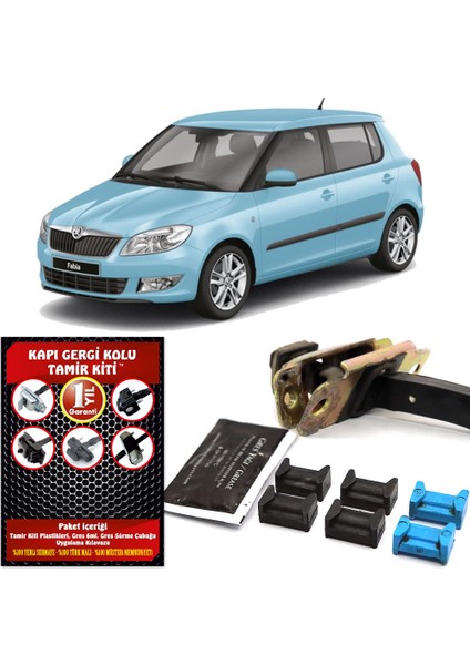 Skoda Fabia 5j2 5j5 Kapı Gergi Kolu (Limitör) Tamir Kiti (2 Kapı Set) 2007-2015