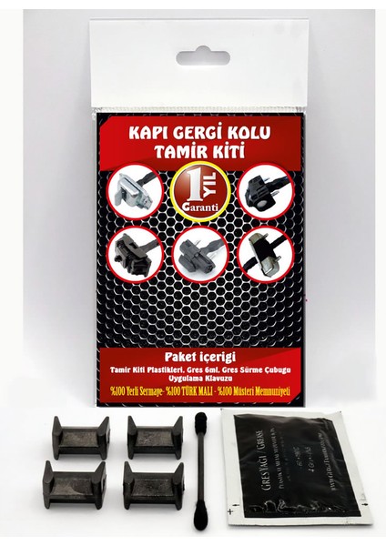 Suzuki Grand Vitara Ön Kapı Gergi Kolu (Limitör) Tamir Kiti (2 Kapı Set) 1998-2005