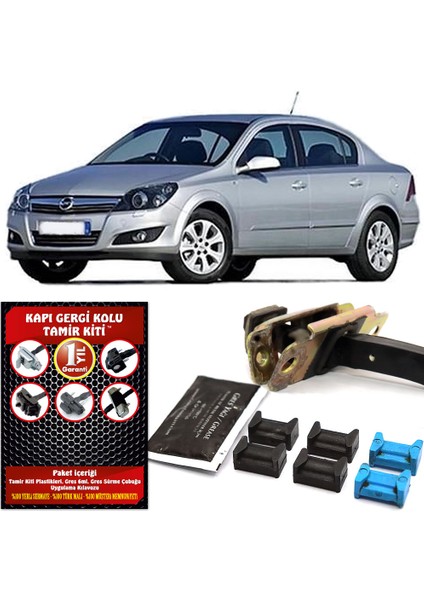 Opel Astra Family Sedan Kapı Gergi Kolu (Limitör) Tamir Kiti (2 Kapı Set) 2007-2014