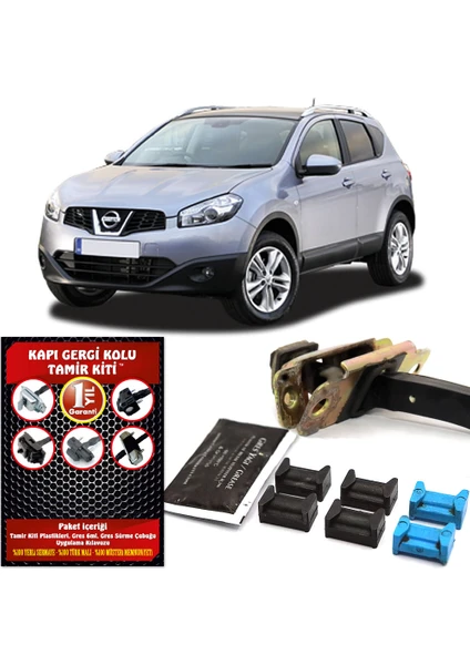 Nissan Qashqai + Kapı Gergi (Limitör) Tamir Kiti (2 Kapı Set) 2010-2013