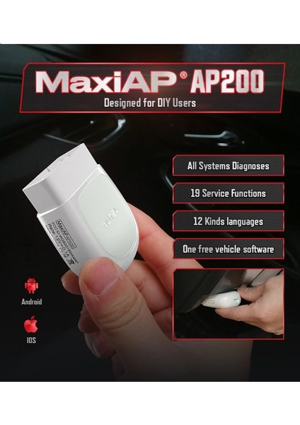 AP200 Obd2 Araç Teşhis Tarayıcı