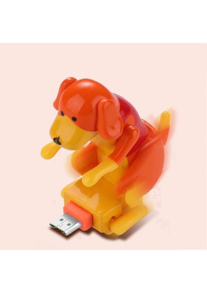 Humping Dog Hızlı Şarj Kablosu Cep Telefonlarının Şarj Kablosu Type-C Mikro USB (Yurt Dışından)