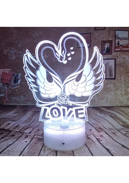 12 cm Çocuk Odası Figürlü LED Gece Aydınlatması Siyah (Yurt Dışından) modelleri