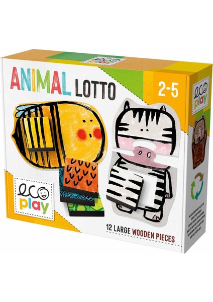 Ecoplay Anımal Lotto (2-5 Yaş)