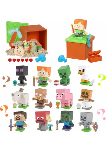 Treasure x Minecraft Figür Avı Sürpriz Paket