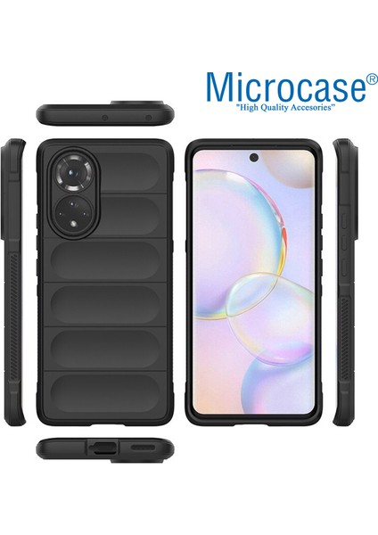 Huawei Nova 9 Pro Miami Serisi Darbeye Dayanıklı Silikon Kılıf - Siyah fiyatları