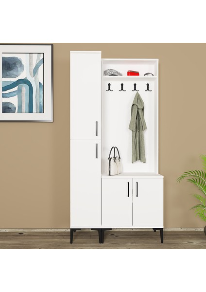 Rose-1-3 Portmanto Vestiyer Ayakkabılık RS01