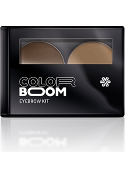 Eyebrow Kit (01 Dark Brown) - Color Boom