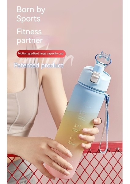 Seyahat Açık Mühürlü Okul Su Şişesi Sızdırmaz Spor Su Şişesi (Yurt Dışından)