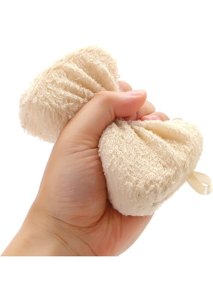 2 Adet Fiber Kumaş Banyo Süngeri - Beyaz (Yurt Dışından) modelleri
