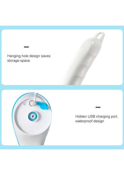 USB Şarj Elektrikli Banyo Fırçası - Mavi (Yurt Dışından) fırsatları