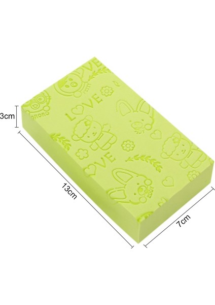 Bebek Kare Banyo Süngeri - Yeşil (Yurt Dışından) fırsatları