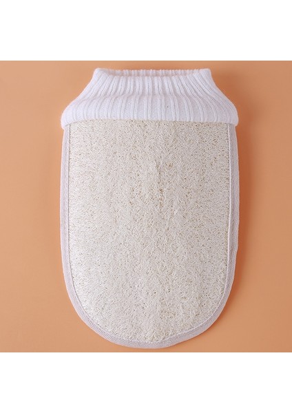 Doğal Loofah Eldiven - Beyaz (Yurt Dışından)