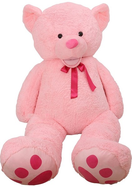 Peluş Ayı 2.5 Metre (250 Cm) Pembe Kocaman Büyük Boy Dev Cüsseli