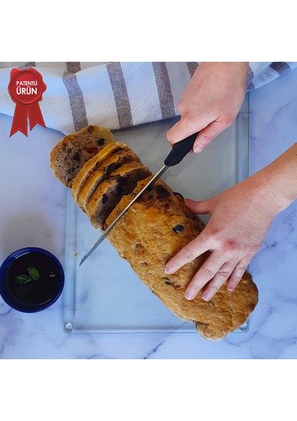 Kanallı Cam Kesme Tahtası - Cam Kesme Tablası | Saydam | 25cm x 35cm | Patentli Ürün indirimleri