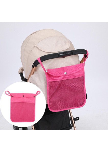 Bebek Organizatör Çantası Bardak Tutucu Arabası Buggy Taşıma Mumya Organizatör Kırmızı Gül Kırmızı(Yurt Dışından)