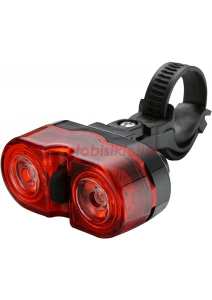 Bisiklet Ön Arka Far + Stop Seti [pil Dahil]