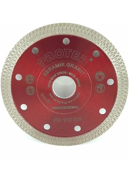 Pr 115 Cg Serami̇k Grani̇t Mermer Kesi̇ci̇ Elmas Di̇sk Testere fiyatları