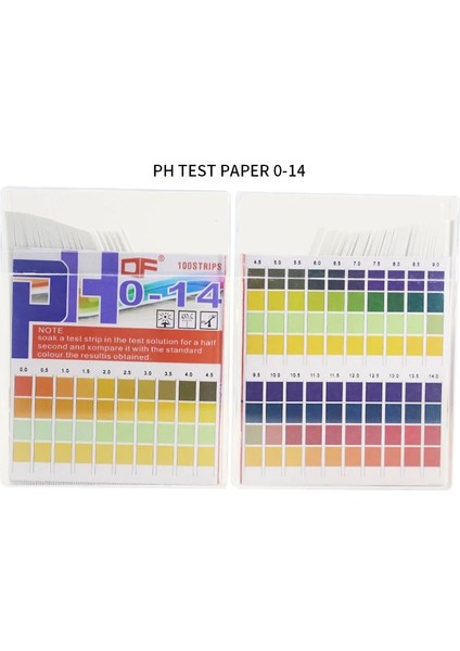 Ph Metre Test Kağıdı,ph Indikatör,ph 0 - 14-100 Adet