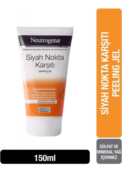 Siyah Nokta Karşıtı Peeling Jel 150 Ml 2 Adet fiyatları