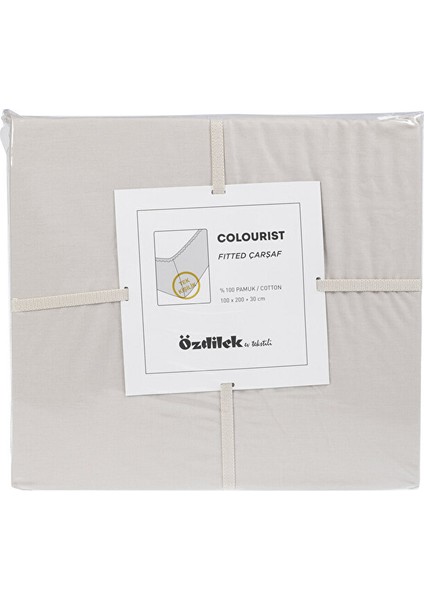 Colourist Tek Kişilik Lastikli Fitted Çarşaf 100X200+30