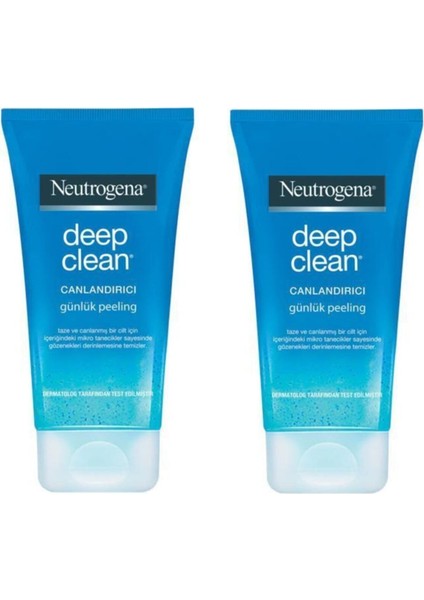 Deep Clean Canlandırıcı Günlük Peeling 150 Ml 2 Adet