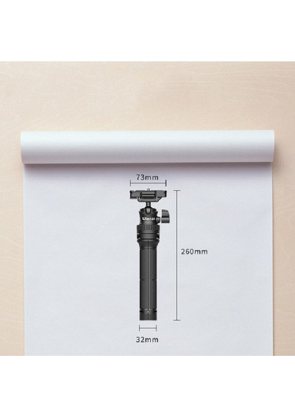 L10 Mini Bluetooth Selfie Stick Tripod Cep Telefonu Tutucu - Siyah (Yurt Dışından)