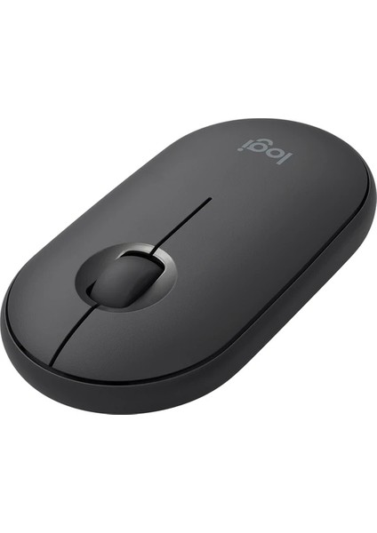 M350 Pebble Sessiz Kablosuz Kompakt Mouse - Siyah (Yurt Dışından)