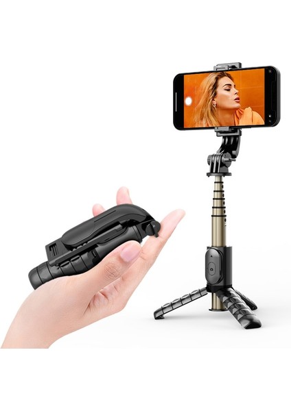 Mini Selfie Sopa Entegre Çok Fonksiyonlu Bluetooth Selfie, Şartname: Q11 74CM Işık Olmadan (Yurt Dışından)