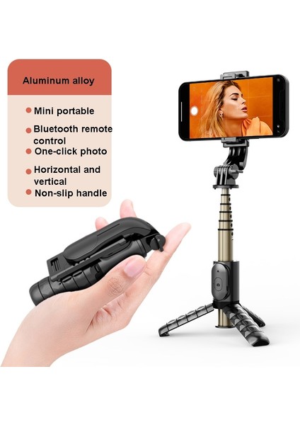 Mini Selfie Sopa Entegre Çok Fonksiyonlu Bluetooth Selfie, Şartname: Q11 74CM Işık Olmadan (Yurt Dışından)