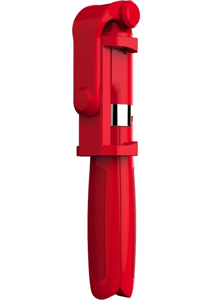2 In 1 Katlanabilir Bluetooth Deklanşör Uzaktan Selfie Stick Tripod - Siyah (Yurt Dışından)